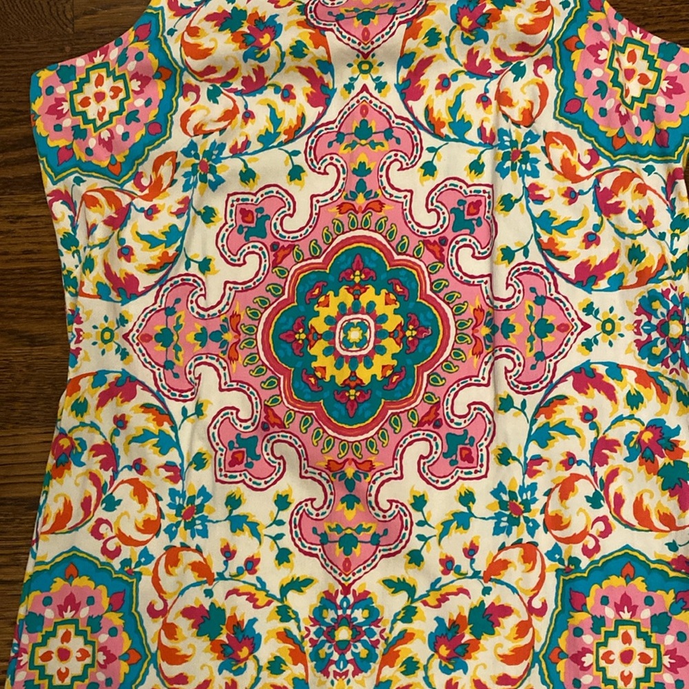 Maggie L Sheath summer Dress Size 12 - Picture 6 of 10